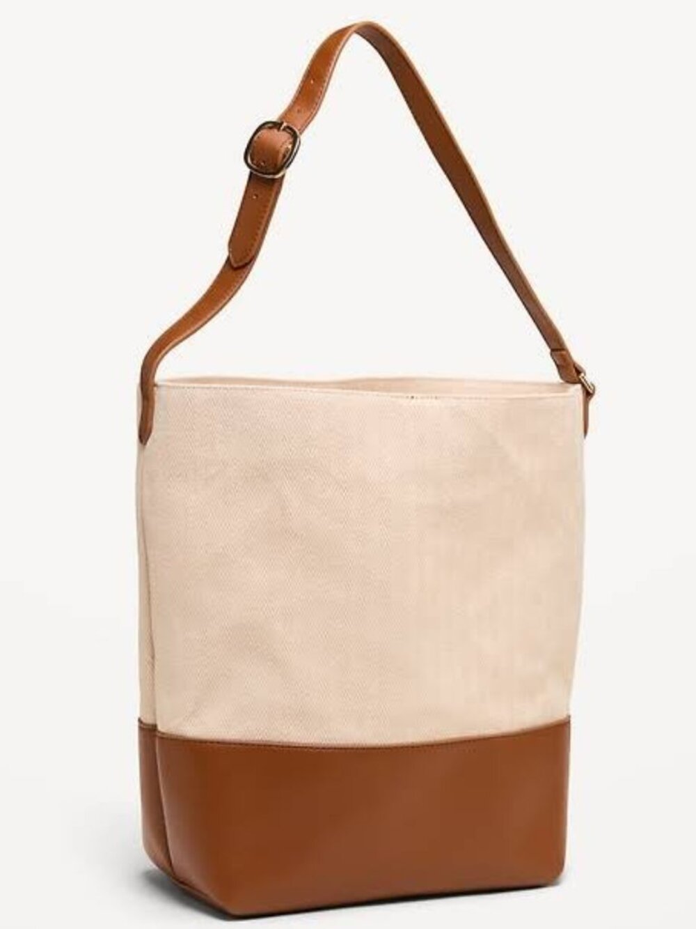 Old Navy Natural White Large Preppy Bucket Bag/NWT